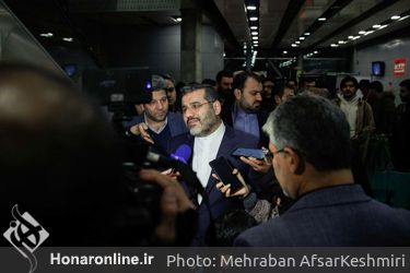 بازدید وزیر فرهنگ از جشنواره سینماحقیقت 