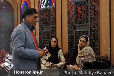 ورکشاپ نقالی دکتر پرویز ممنون در موسسه توسعه هنرهای معاصر