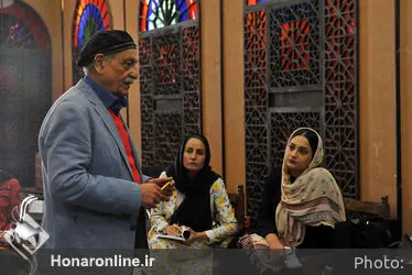 ورکشاپ نقالی دکتر پرویز ممنون در موسسه توسعه هنرهای معاصر