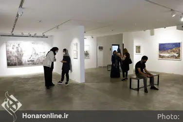 نمایشگاه آثار پونه اوشیدری در گالری باوان