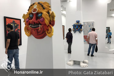 نمایشگاه آثار علی اکبر صادقی در گالری مدار موازی