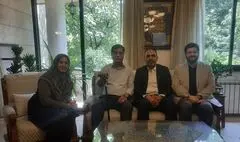 دیدار معاون رسانه‌ای وزیر فرهنگ با دو پیشکسوت عرصه روزنامه‌نگاری