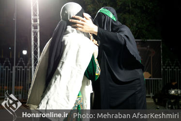 مجلس تعزیه با عنوان «شبیه‌خوانی در پهنه» 