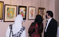 افتتاحیه نمایشگاه و رونمایی از کتاب آسمان هفت رنگ در گالری برمخ