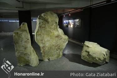 چیدمان دهمین جشنواره بین المللی هنرهای تجسمی فجر