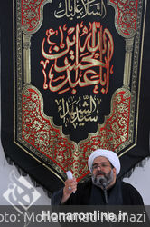 مراسم عزاداری اباعبدالله الحسین (ع) در معاونت هنری وزارت ارشاد
