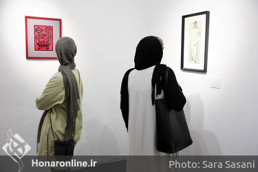 افتتاحیه نمایشگاه آثار منصور قندریز در گالری فردا 
