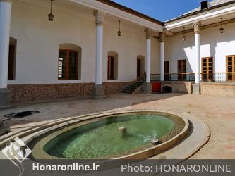 حوض یکی از عناصر معماری ایرانی
