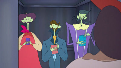 Animated movie “Pink House” criticizes social media addiction