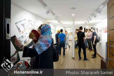 نمایشگاه نقاشی کودکان سیستان و بلوچستان در گالری بهارک