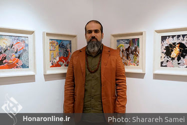 نمایشگاه نقاشی‌های میثم نژاد رسولی در گالری ویستا پلاس