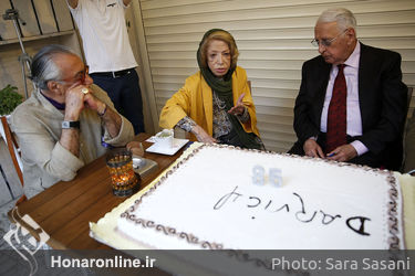 نمایشگاه و نکوداشت جهانگیر درویش در گالری فرمانفرما