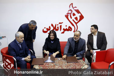 امضای تفاهم‌نامه همکاری میان "هنرآنلاین" و خبرگزاری "آپا" از آذربایجانی