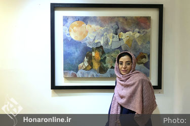 نمایشگاه آثار ساناز غلامی در گالری مورا