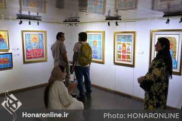 نمایشگاه نقاشی‌های علی قهرمانی در گالری سیحون