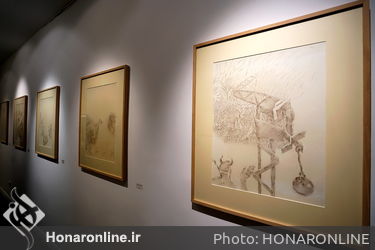 نمایشگاه طراحی مهدی حسینی با عنوان قصص النبیا در گالری ویستا
