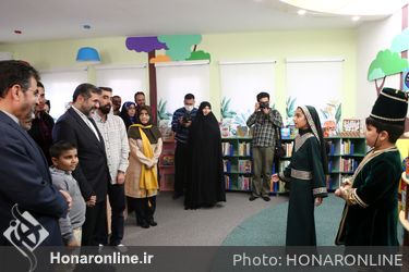 افتتاح کتابخانه "هدهد سفید" ویژه کودکان