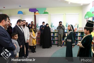افتتاح کتابخانه "هدهد سفید" ویژه کودکان