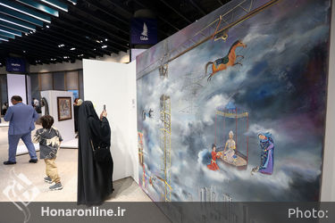 نمایشگاه «اسب و حیوانات هم‌زیست» در گالری هفتا
