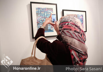 نمایشگاه نقاشی های آذرخش فراهانی در گالری آتبین