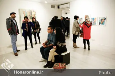 افتتاحیه ی نمایشگاه نقاشی عیسی جباری ممقانی در گالری ساربان