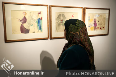 نمایشگاه نقاشی‌های نرگس موسوی در طراحان آزاد