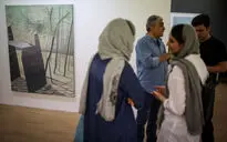 نمایشگاه آثار مقداد لرپور در گالری  زیرزمین دستان 