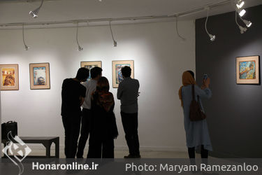 نمایشگاه نقاشی کریم اسکندری در نگارخانه نگر