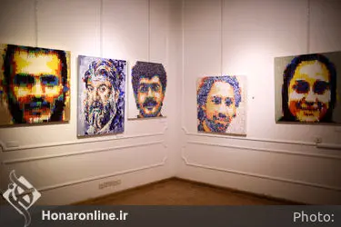 افتتاحیه نمایشگاه پرتره 100 چهره ورزشی ایران در کاخ سعدآباد