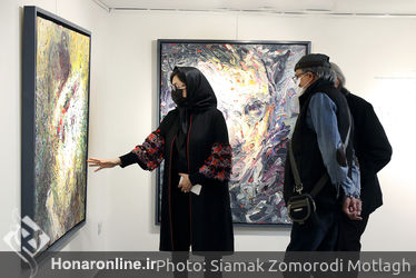 نمایشگاه آثار علیرضا آسانلو در گالری مژده 