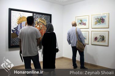  نمایشگاه گروهی "مصورنامه" درگالری زیرزمین دستان