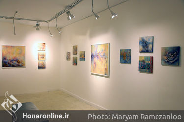 نمایشگاه نقاشی پریسا رحمانی در گالری نگر
