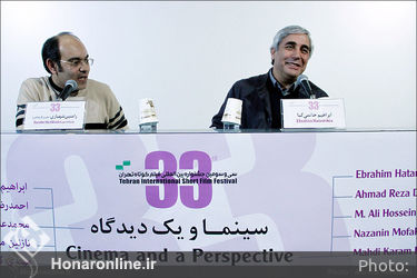 نشست‌ «سینما و یک دیدگاه» در جشنواره فیلم کوتاه تهران با حضور ابراهیم حاتمی‌کیا