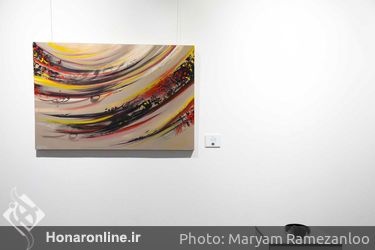 نمایشگاه تلفیقی نقاشی،خط و موسیقی اثر « یلدا دوستی» در گالری پردیس ملت