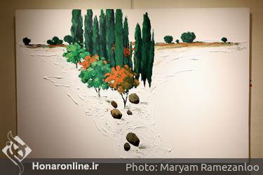 نمایشگاه آثار آرمان یعقوب‌ زاده در گالری گلستان