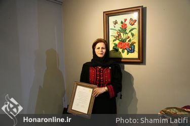 افتتاحیه نمایشگاه هنرهای سنتی در فرهنگستان هنر