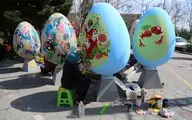  رنگ آمیزی تخم مرغ های نوروزی (2)