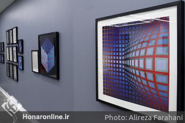 نمایشگاه سری‌گرافى‌هاى ویکتور وازارلى در گالری ثالث