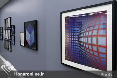 نمایشگاه سری‌گرافى‌هاى ویکتور وازارلى در گالری ثالث