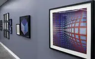 Saless Gallery adds Victor Vasarely's Serigraphies to current exhibition