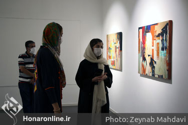 نمایشگاه نقاشی آزاده اولیایی شاد در گالری فرمانفرما