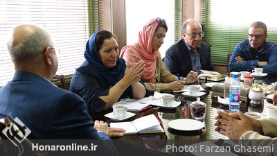 جلسه هیات الجزایری با معاونت هنری وزارت ارشاد