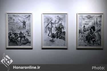 نمایشگاه آثار پیام قلیچی در گالری باوان
