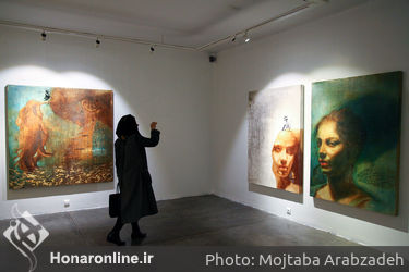  نمایشگاه نقاشی‌های دانا نهداران در گالری شیرین