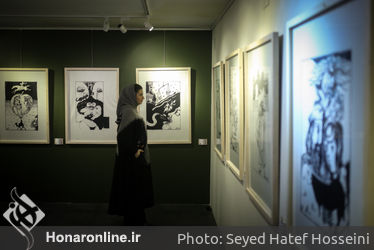 نمایشگاه آثار  قباد شیوا در گالری دیلمان