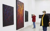 نمایشگاه آثار نریمان گرانمایه در گالری مژده