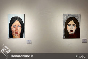 افتتاحیه نمایشگاه نقاشی‌های نیوشا خطیب در گالری فردا