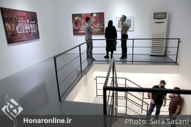 نمایشگاه آثار سمانه وفایی در گالری اعتماد نگارستان