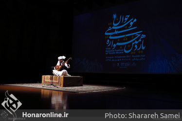 اجرای دوتار در صبح روز سیزدهم جشنواره ملی موسیقی جوان در تالار رودکی