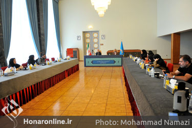 نشست خبری فراخوان برگزاری آزمون نوازندگی در بنیاد رودکی